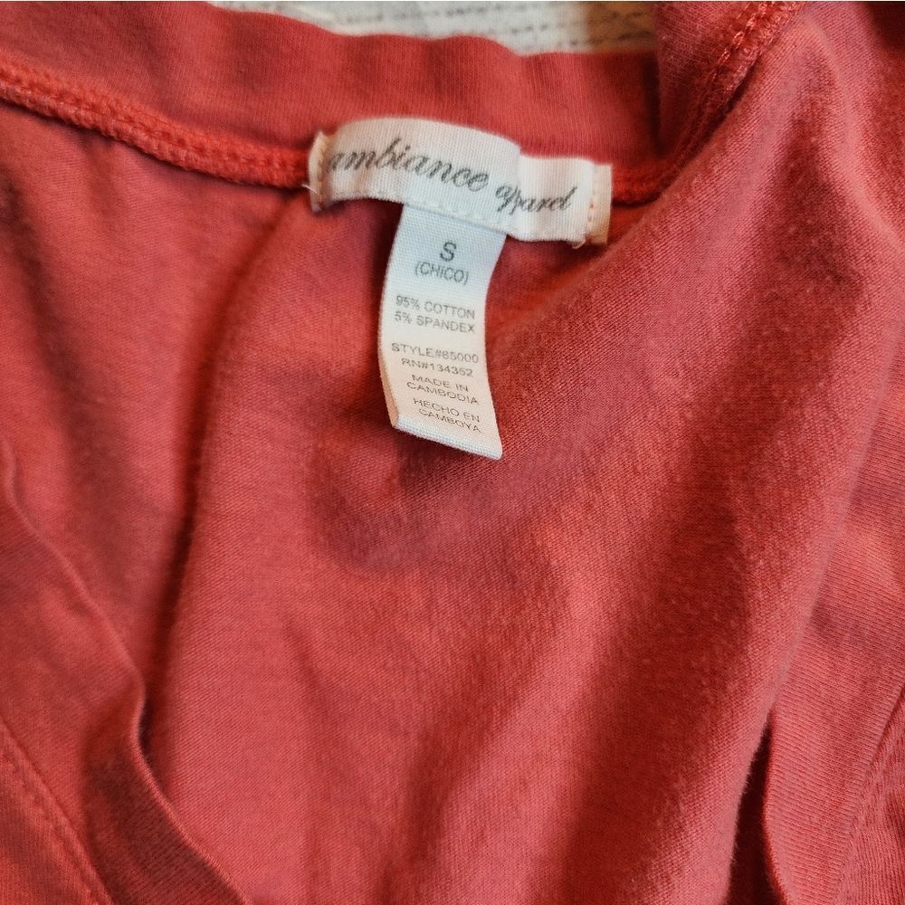 Ambiance apparel top size small. - Picture 2 of 2